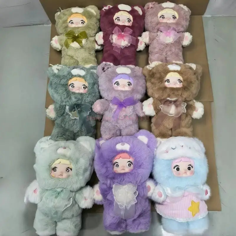 2025 High Quality Nommi Goodnight Bear Series Blind Box Genuine 400% Doll Kawaii Decoration Fashion Collection Toy Birthday Gift