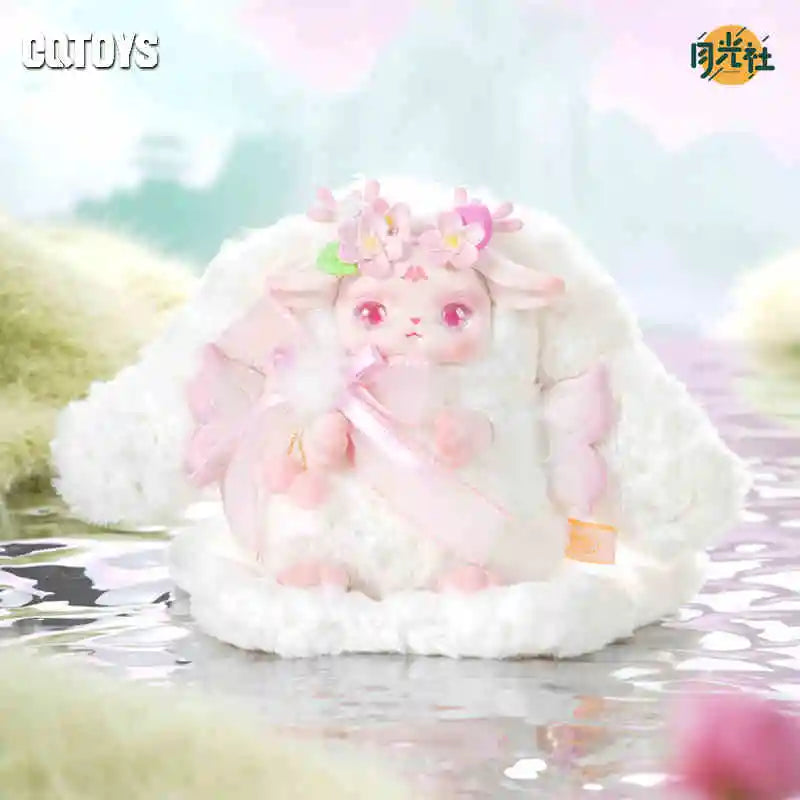 Loloan Blooming Deer Series Blind Box Cute Deer Anime Figure Mystery Box Kawaii Loloan Action Figure Surprise Bag Decor Toy