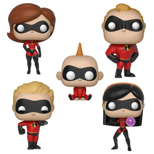 Funko Pop Incredibles 2 #363 #364#365 Jack-jack #367 Screensliver #369 Figures Toys Vinyl Doll Collection Model for Gift