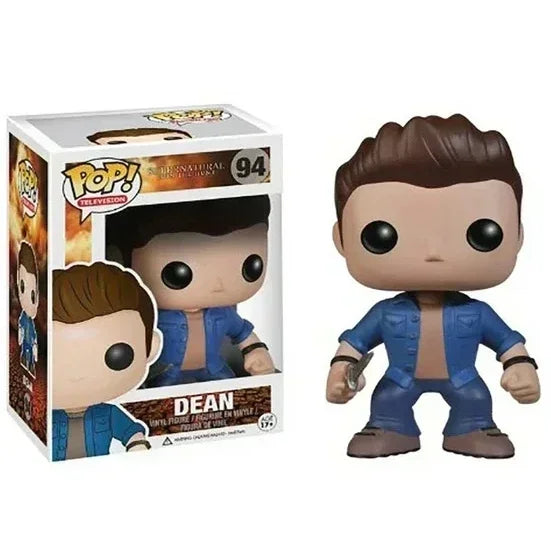 Funko POP Supernatural Bobby Singer 305 Bloody Sam 93 Dean 94 Castiel 95 Crowley 200 VINYL Figure Exclusive Limited Model Toys