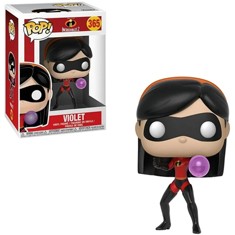 Funko Pop Incredibles 2 #363 #364#365 Jack-jack #367 Screensliver #369 Figures Toys Vinyl Doll Collection Model for Gift