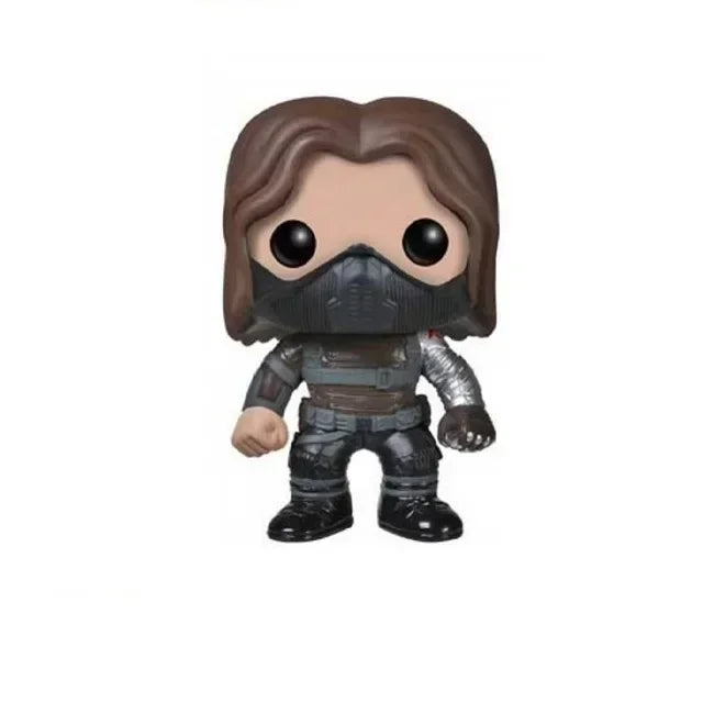 Funko Movies Super Heroes Captain America Winter Soldier 43# 44# 129#  Action Vinyl Figure Model Toys For Children Birthday Gift