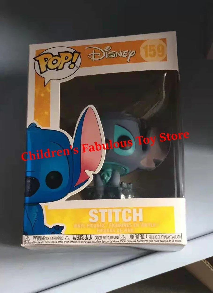 Funko Pop New Disney Stitch Series 1048 Scrump 126 Lilo 124 127 636# 159# Aloha #203 #1045 Action Figures Collection Toys Gift