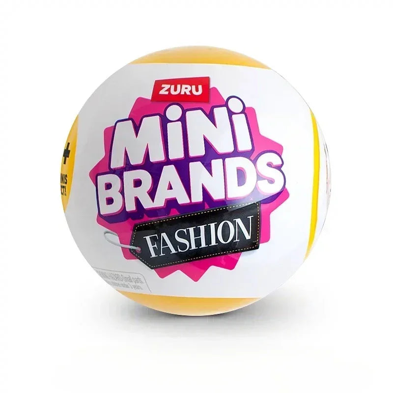 Mini Brands Supermarket Shopping Scene Toy Ball Mystery Blind Box Disney Princess IronMaln Spiderman Collectible Toys