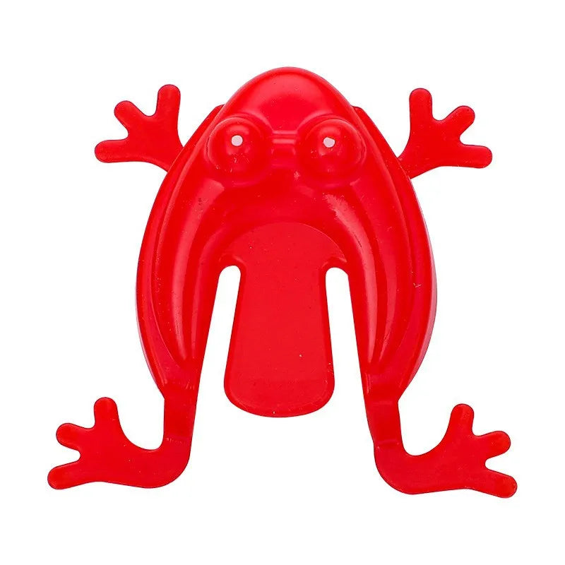 20pcs Solid Color Jumping Frog Plastic Bouncing Frog Jumping Frog Children Educational Toy,Gift for Kids Party Favors, Birthday