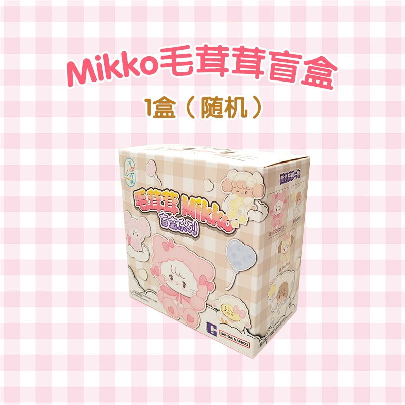 Mikko Fluffy Series Plush Blind Box Anime Figures Pendant Kawaii Cartoon Creative Mystery Box Collection Doll Girl Surprise Gift