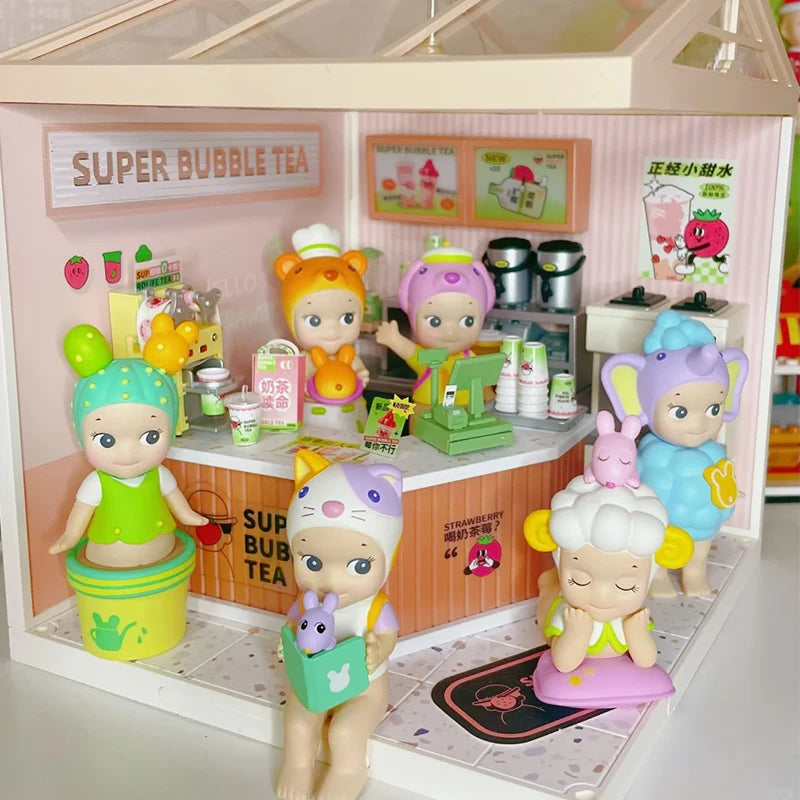 Cute Sonny Angel Hippers Blind Box Love Home Series Action Doll Warm Home Decoration Model Mysterious Children'S Festival Gifts