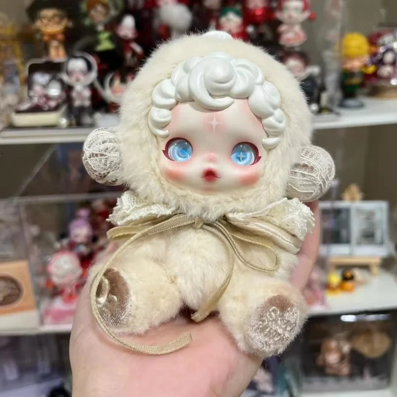 2025 Hot Sale Skullpanda Series Replica Winter Movement Wishful Limit Starry Night Wish Dolls Collection Keychain Birthday Gifts