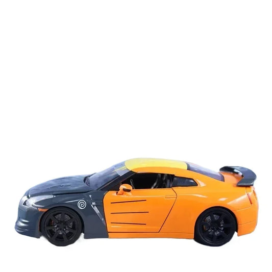 Jada 1:24 2009 Nissan GT-R High Simulation Diecast Car Metal Alloy Model Car Children's toys collection gifts