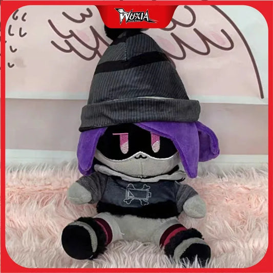 25cm Uzi Doorman Plush Toy Murder Drones Punk Anime Plushie Cute Kawaii Soft Cotton Stuffed Doll Collection Birthday Gift Toys