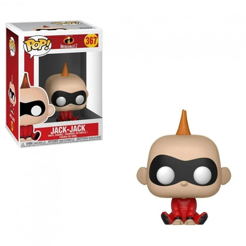 Funko Pop Incredibles 2 #363 #364#365 Jack-jack #367 Screensliver #369 Figures Toys Vinyl Doll Collection Model for Gift