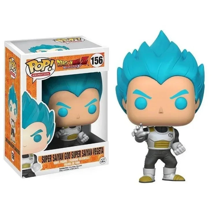 Funko POP Dragon Ball SUPER SAIYAN VEGETA 154# MAJIN VEGETA 862 445 VEGETA 669 676 758 10 814 156 713 Vinyl Figure Model Toys