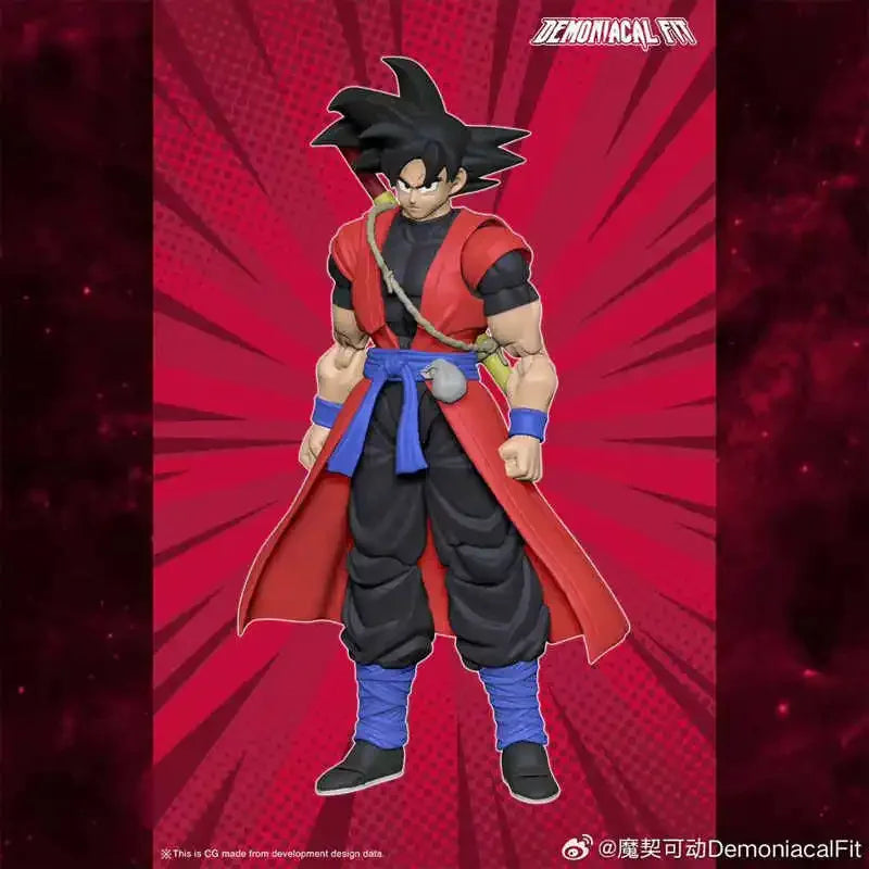 New Demoniacal Fit Dragon Ball Son Goku Anime Action Figure Goku Time and Space Vanguard Figures Time and Space Rang Dbz Kid Toy