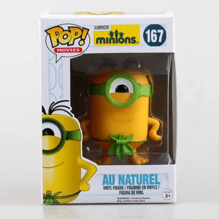 Funko Pop Despicable Me Minions 3 Kings Original Pirates Kevin Minions Figurines Desktop Decoration Figure Birthday Gift