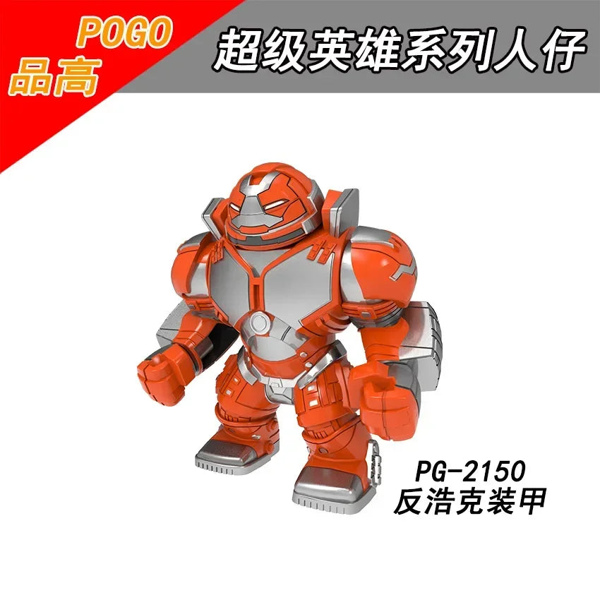 Building Blocks Marvel Superhero Action Figure Venom Thanos Iron Man Children's Combination Building Blocks Toy Birthday Gift