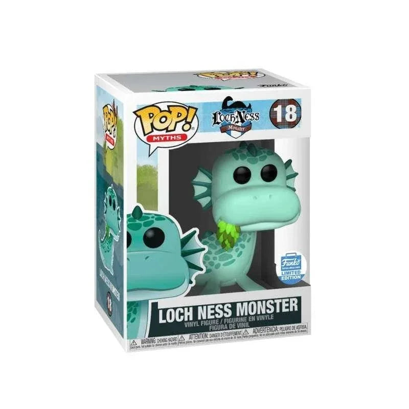 FUNKO POP
 NEW Myths LOCH NESS MONSTER #18 Glows Action Figure Limited Edition Vinyl Figure Model Toys For Children Gifts