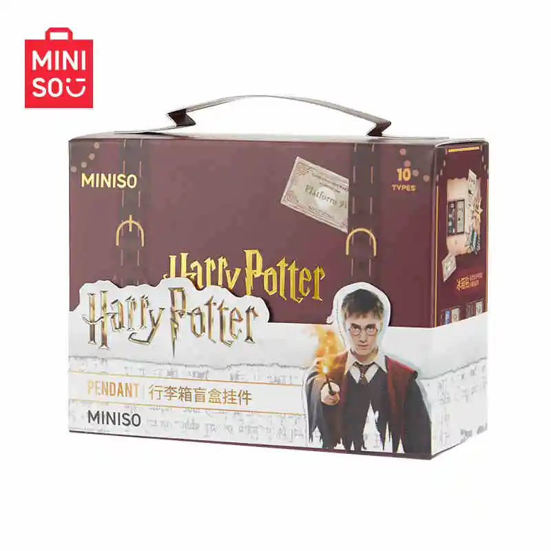 Miniso Authentic Harry Potter Series Hogwarts Wizard School Blind Box  Luggage Ornament Cute Anime Decor Toys Birthday Gift