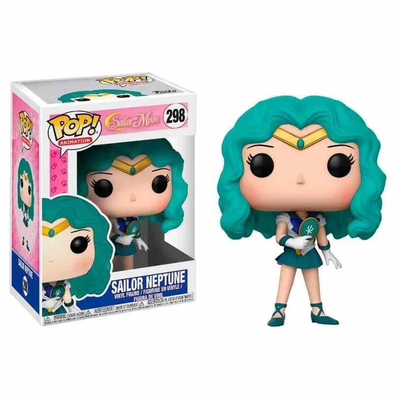 FUNKO POP Sailor Moon Series Luna 89 Chibi 295 Pluto 296 Uranus 297 Neptune 298 Saturn 299 Model Figure Collection Model Toys