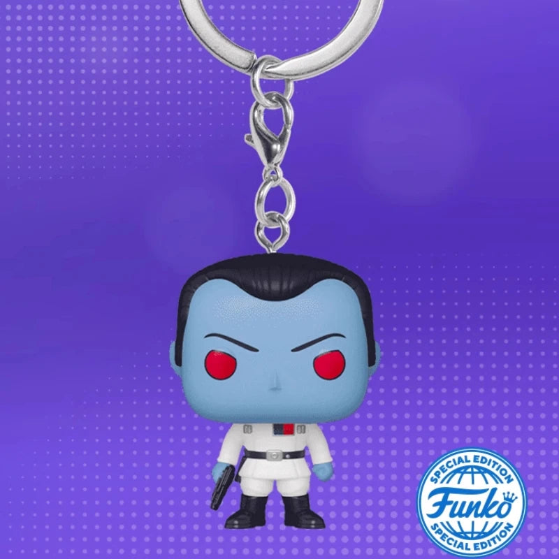 Funko POP Star Wars Ahsoka Grand Admiral Thrawn Anime Fiugure Model Pendant Toys Collect Ornaments Kids Gifts