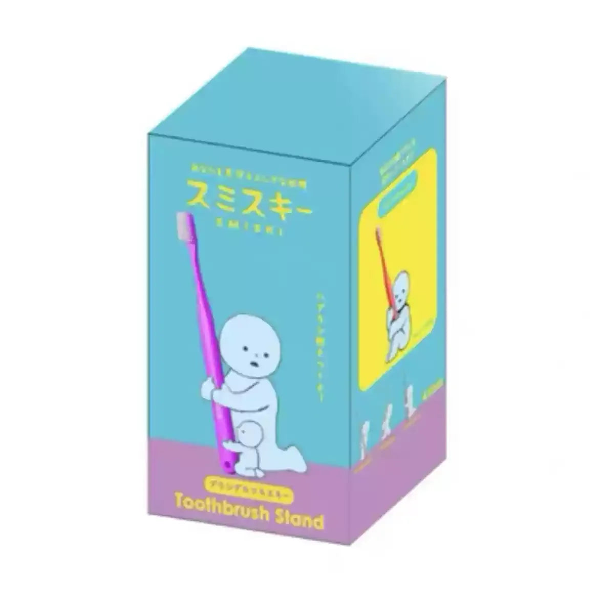 Sonnyangel Corner Master Smiski Toothbrush Standing Night Light Ornament Pen Holder Storage Cute Corner Master  Blind Box Gift