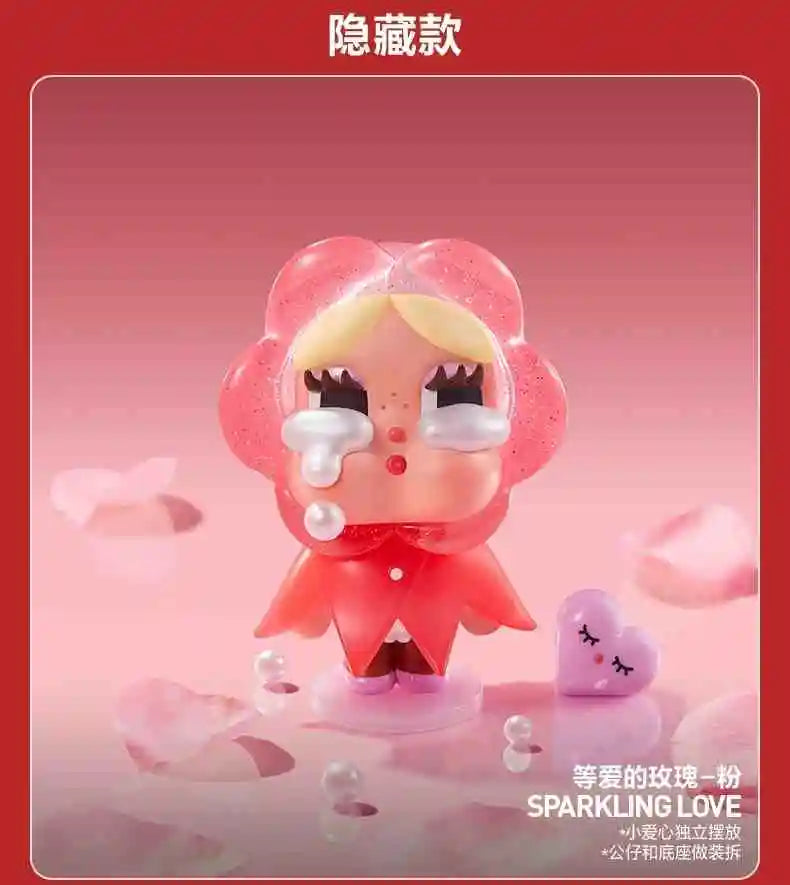 Original Crybaby Crying For Love Series Blind Box Kawaii Hot Mystery Box Anime Figure Decoration Valentine'S Day Gifts