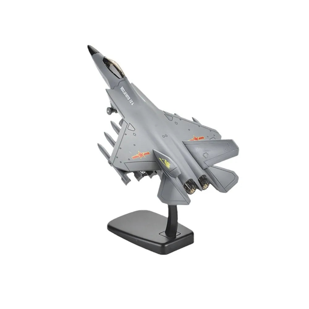 Pullback & Go Jet Rafale Fighter Aircraft Toy with Light Sound Diecast F16 F22 F35 Aviao Plane Model Kid Boy Gift