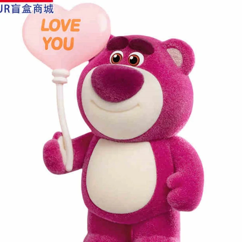 Disney Pixar Lotso Strawberry Bear Fantastic Dating Series Blind Box Tide Play Action  Figures Kawaii Doll Ornament Trendy Gift