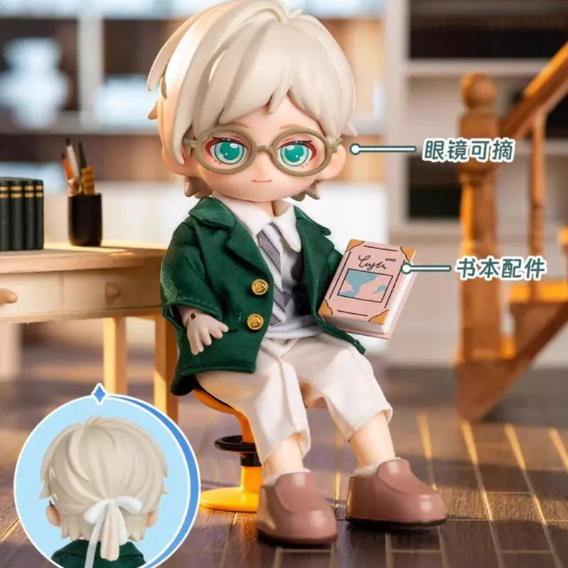 Blind Box 1/12 Bjd PEETSOON Male Classmate Series Mystery Box Obtisu1 Dolls Kawaii Cute Action Anime Figure Toys Gift