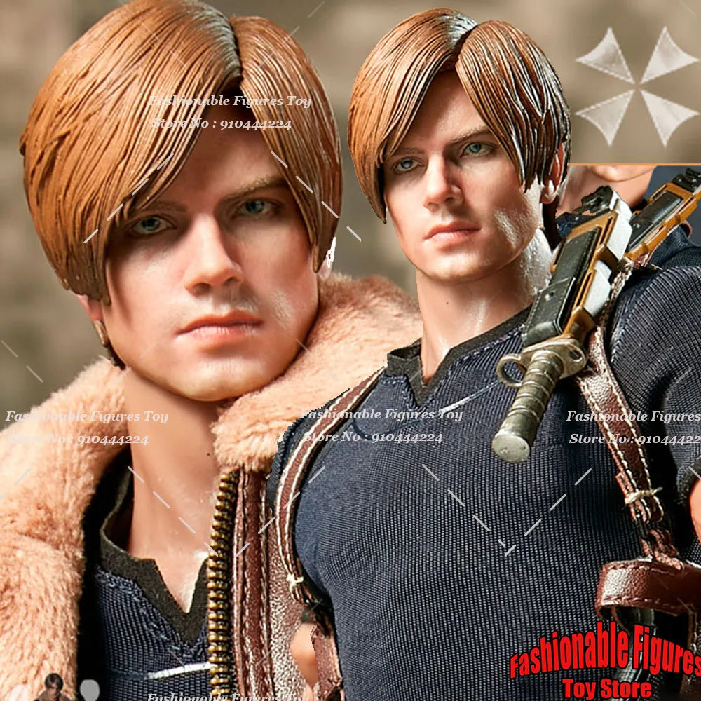 Hot Heart FD014 1/6 Men Soldier Killer Leon Anime Games Handsome Police Killer Full Set 12Inch Action Figure Model Collection To