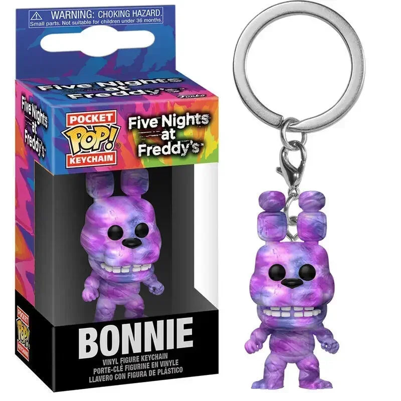 NEW Funko Pop VR Freddy Bonnie High Score Chica Balloon Foxy Freddy Toy Vinyl Figures Pocket Pop Keychain Collection Model Toys