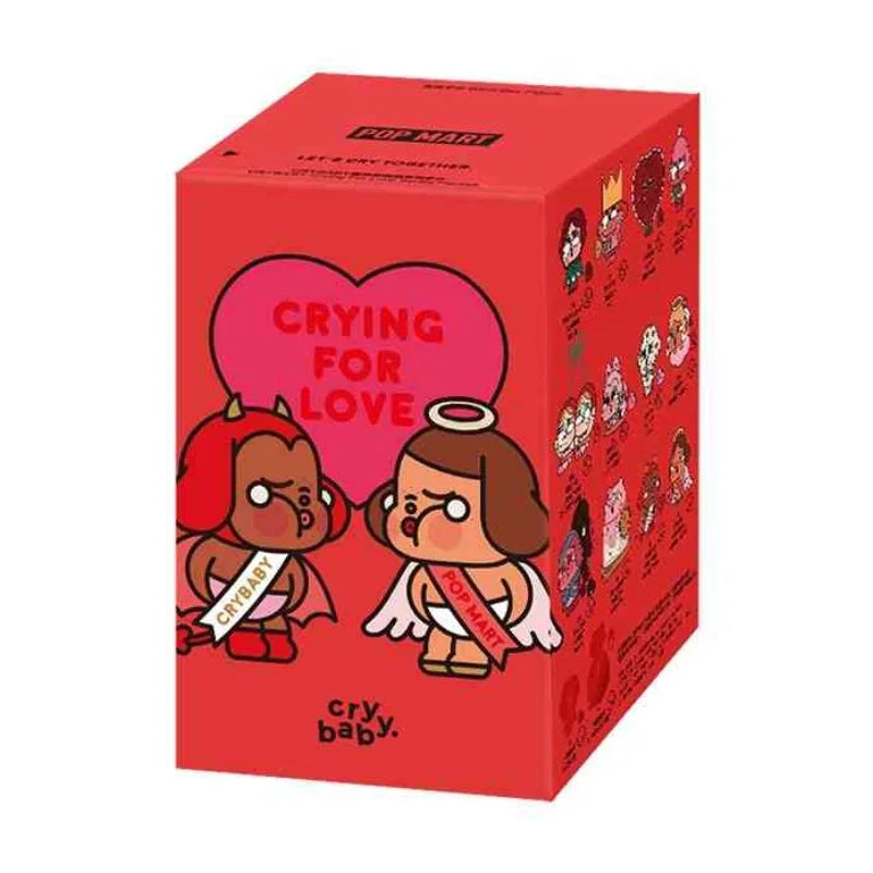 Original Crybaby Crying For Love Series Blind Box Kawaii Hot Mystery Box Anime Figure Decoration Valentine'S Day Gifts