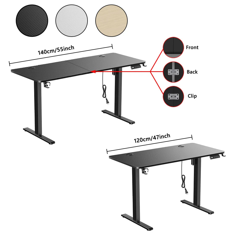 Height Adjustable Desk Dual Motor Standing Computer Desk Intelligent Electric Lifting Table Standing Desk Sit Desk Home Office