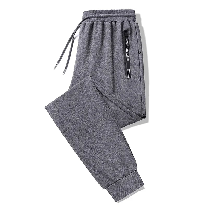 New Spring Autumn Joggers Men Jogging Sweatpants Sportswear Knit Tracksuit Sports Pants Trousers Oversize Wide Leg Clothing