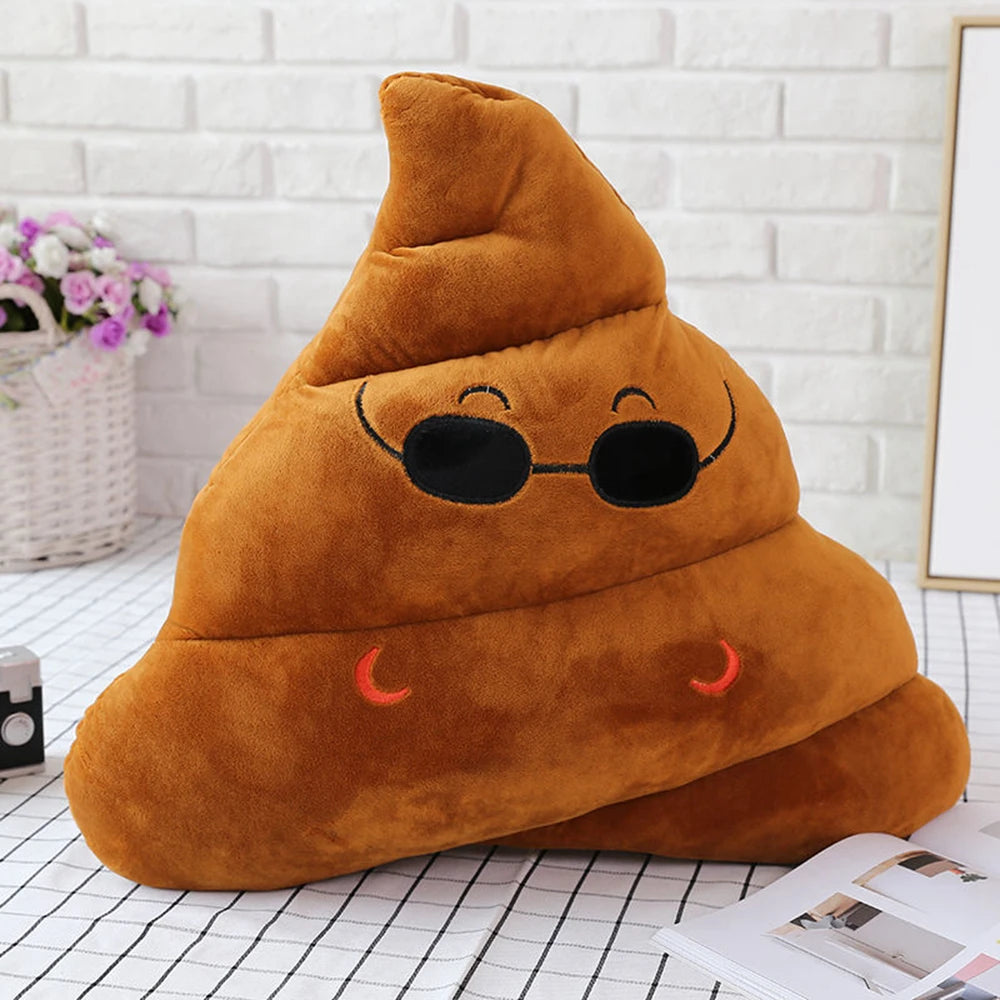 Many  Size Poo Expression Plush Toys Friends Funny  Freative Poo Funny Doll Send Friends Children Birthday Christmas Gift