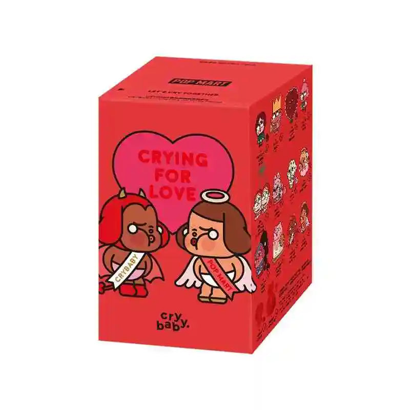 Original Crybaby Crying For Love Series Blind Box Kawaii Hot Mystery Box Anime Figure Decoration Valentine'S Day Gifts