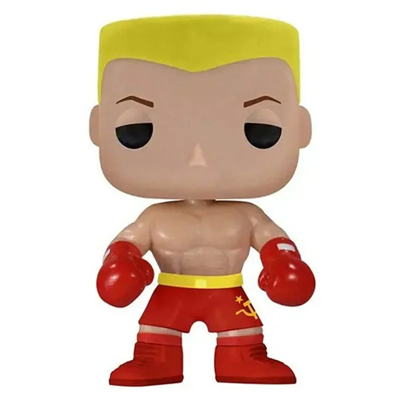 FUNKO POP Team Rocky CLUBBER LANG #20 IVAN DRAGO #21 Pacquiao Manny Pacquiao #37 Vinyl PVC Figure Model Toys for Children Gifts